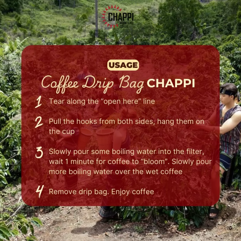 Chappi Arabica Drip Bag Coffee